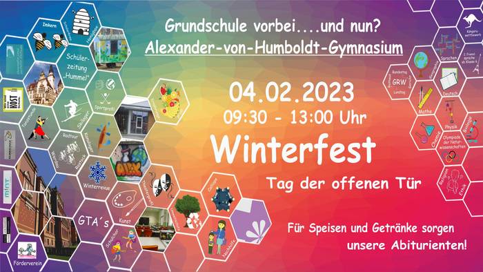 Winterfest – Tag der offenen Tür am Gymnasium Alexander-von-Humboldt in Werdau